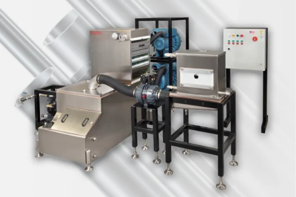 Stanza Machinery vacuum coater for waterbased coating